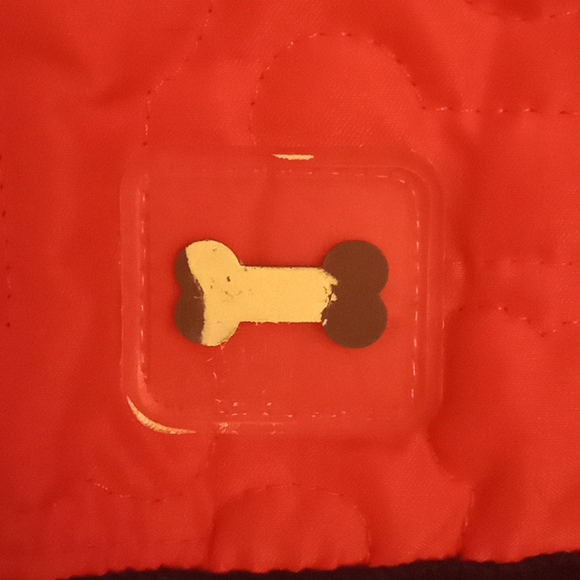 Pup Crew orange size XL dog coat used - Picture 2 of 6